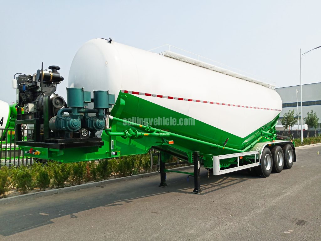 45 Powder Tanker with Diesel Engine and Air Compressor