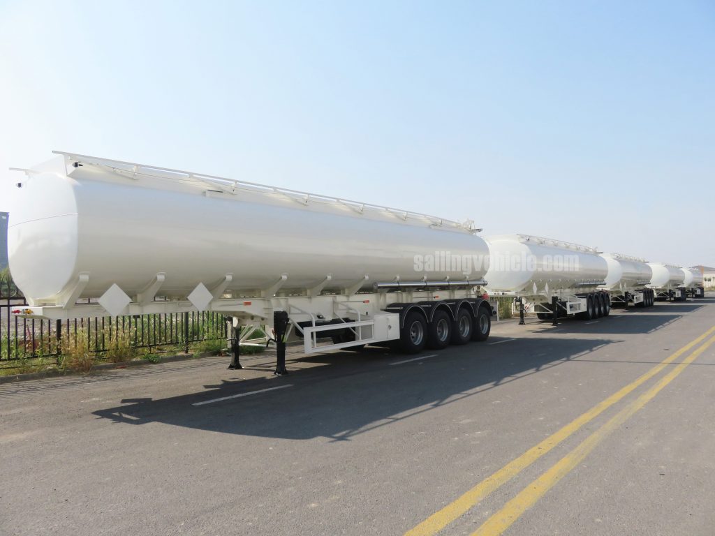 50 CBM 4-axle Fuel Tank Semi-trailer
