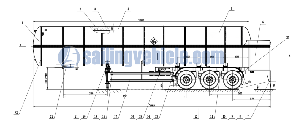 CO2 Carbon Dioxide Deliver Pressure Vessel