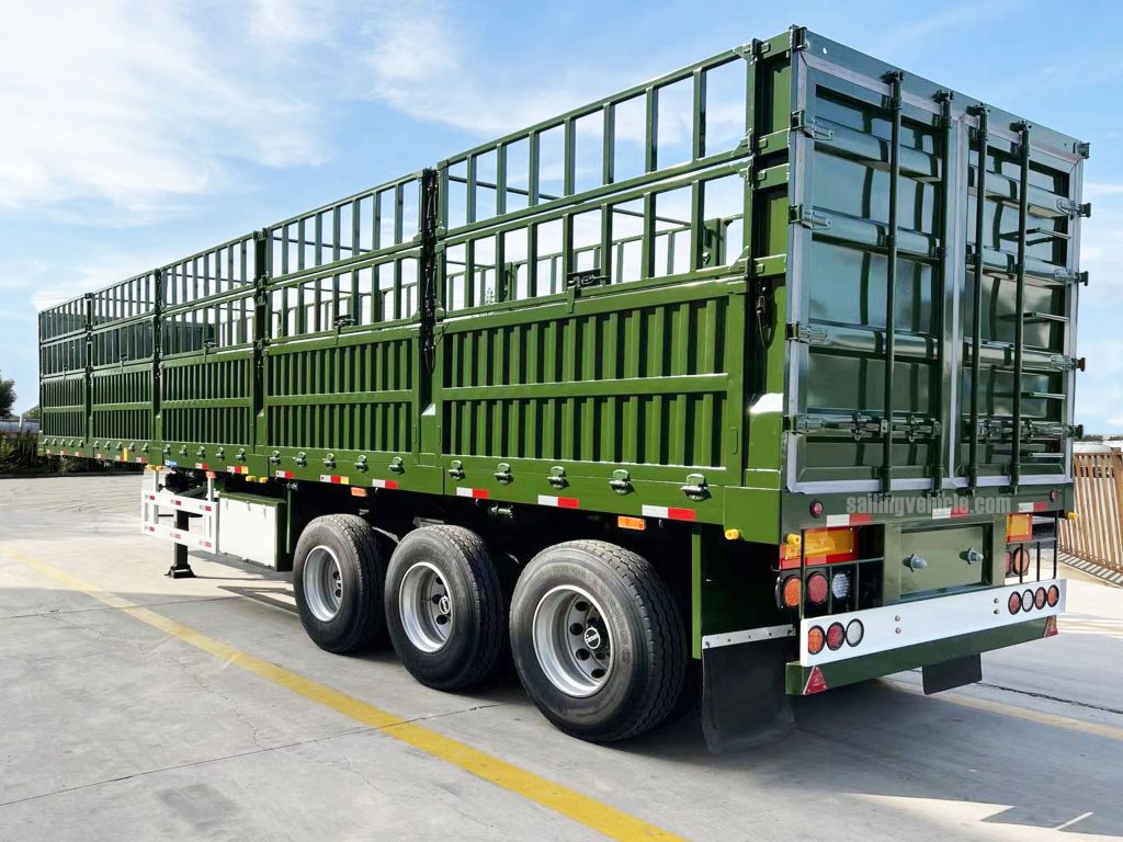 40 Feet fence-type cargo delivery semi-trailer