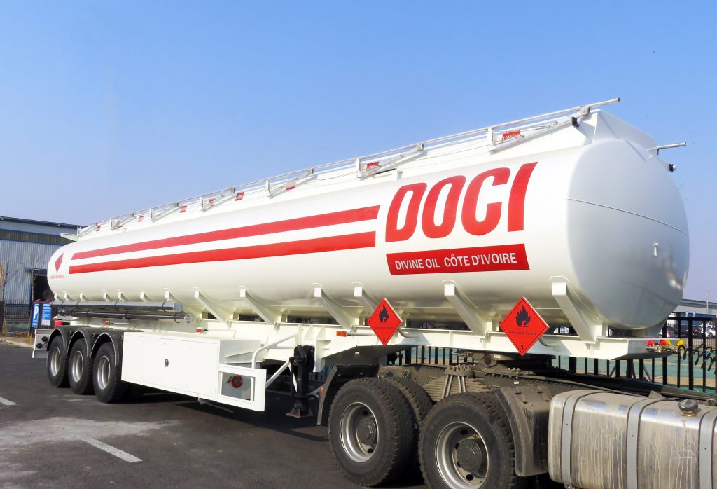 50 CBM 7-compartment fuel tank semi-trailer