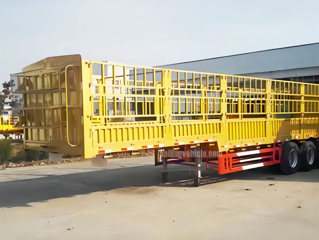 40 Feet bulk cargo transport fence semi-trailer
