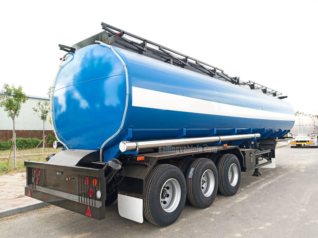 45KL BPW axle fuel tank semi-trailer