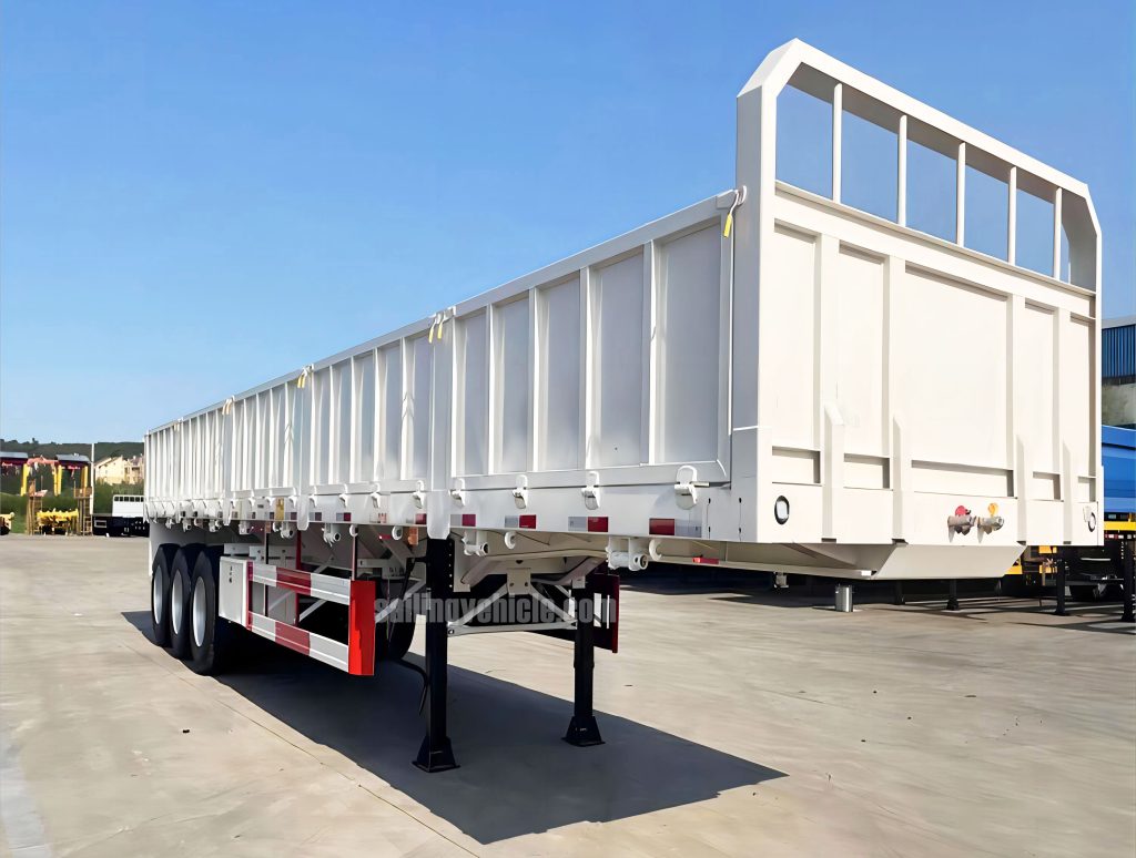 Heavy Duty Cargo Sidewall Trailer