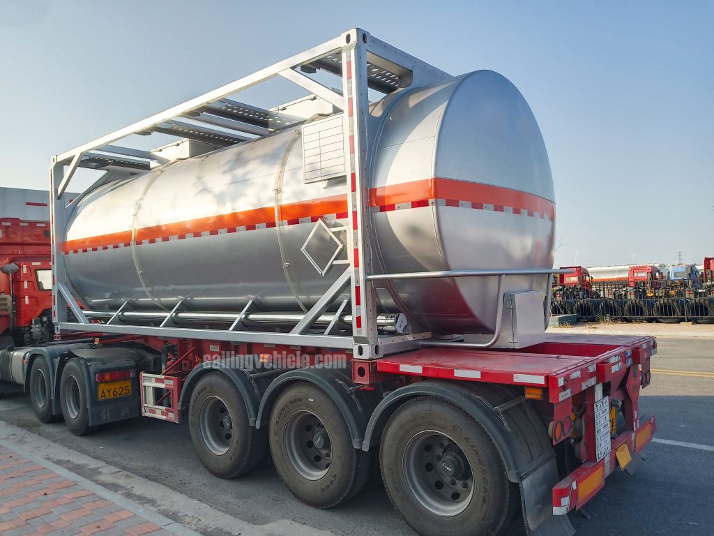 20FT Carbon Steel Oil Transport Tanker