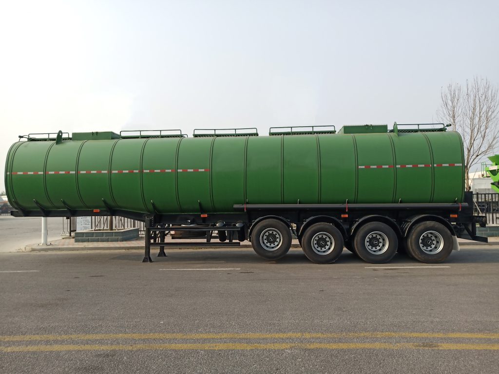 50KL 4-axle Bitumen Insulated Tank Semi-trailer