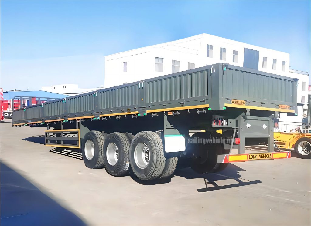 40 Feet cargo delivery sidewall semi-trailer