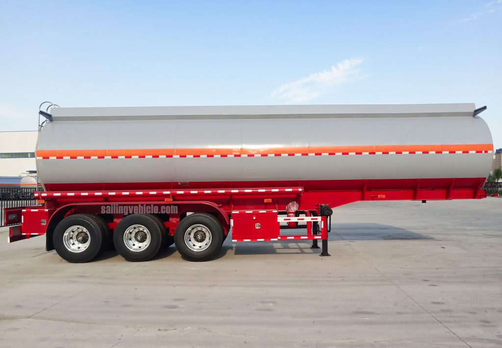 42CBM Stainless Steel Tank Semi-trailer