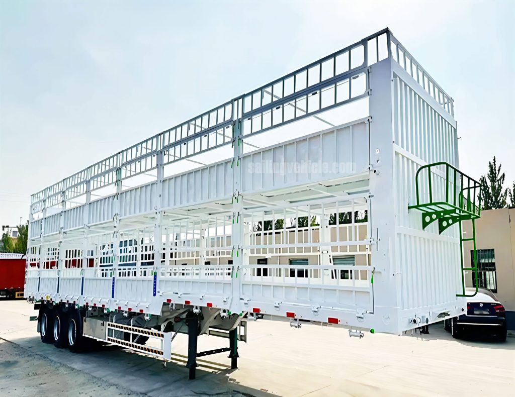 13.5M special for livestock delivery fence semi-trailer