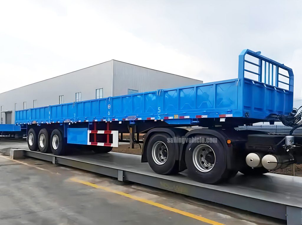 13.5M overlength design sidewall semi-trailer
