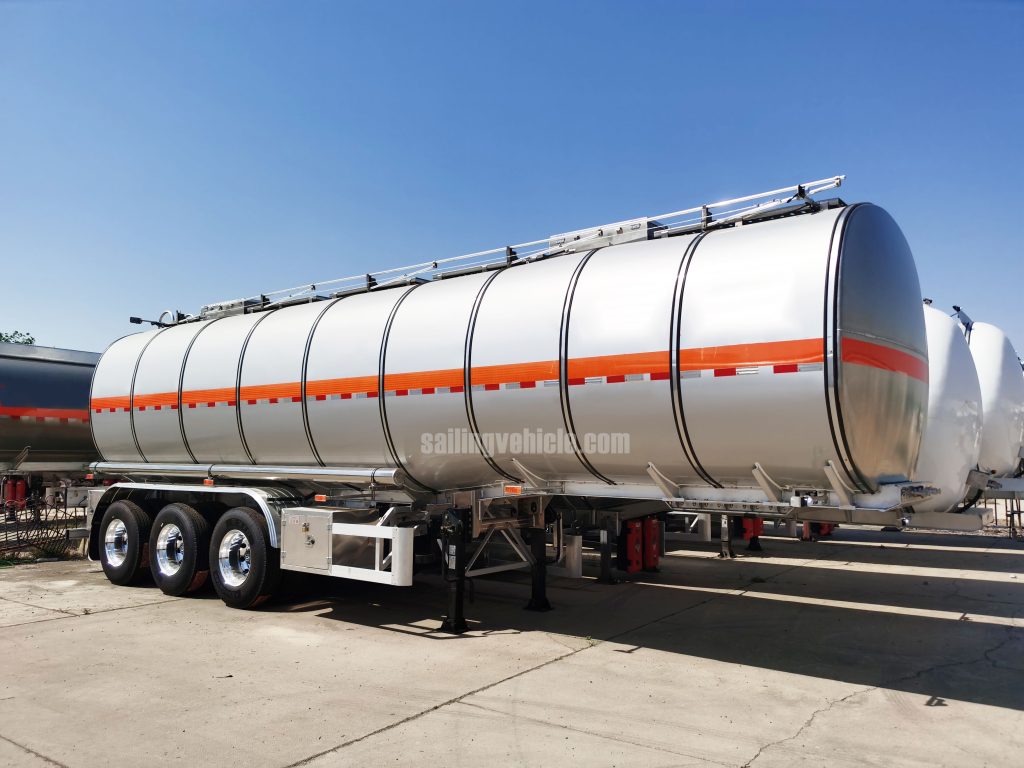 48KL 3-axle Palm Oil Insulated Tank Semi-trailer
