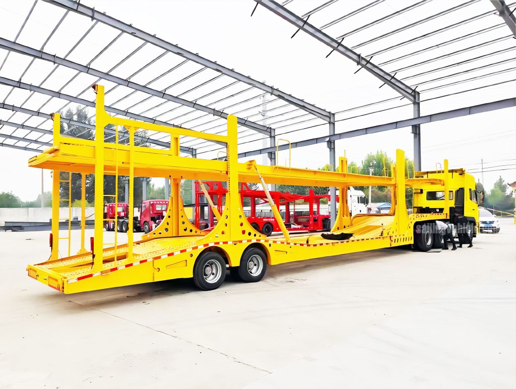 10-unit Capacity Auto Transport Semi-trailer