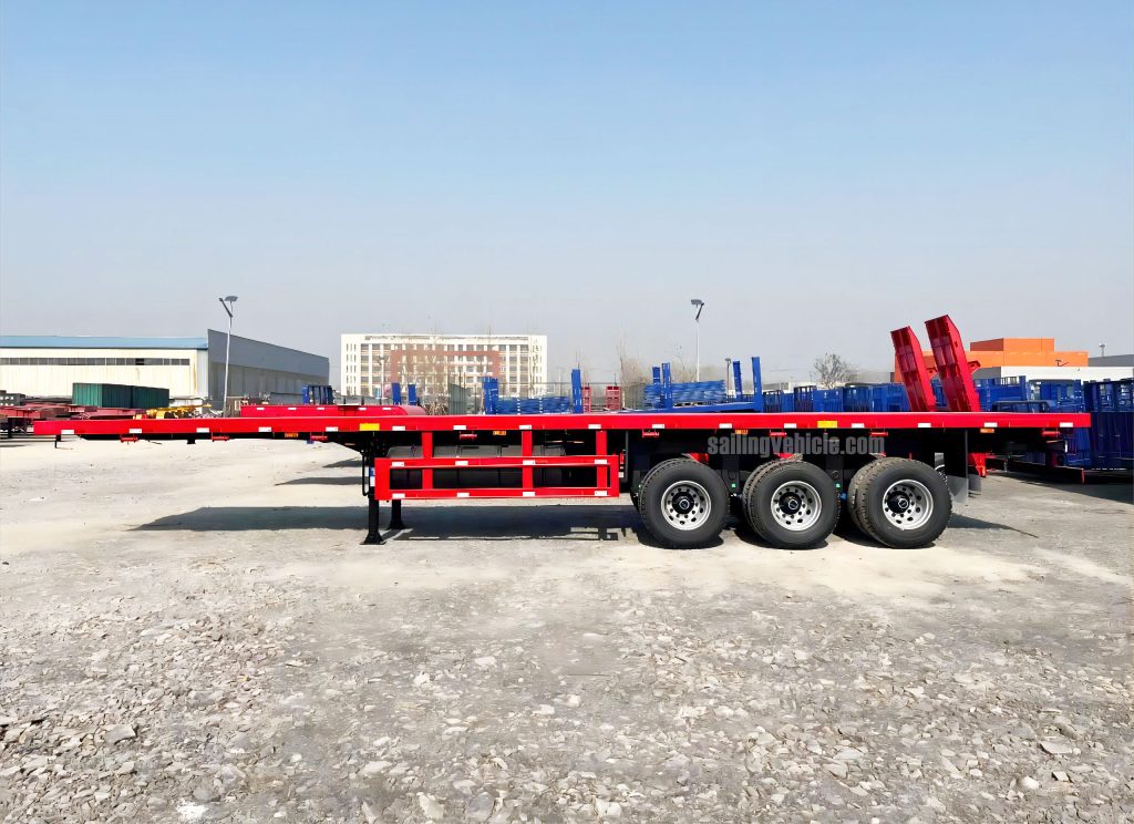 40 Feet Flatbed Cargo Transport Semi-trailer