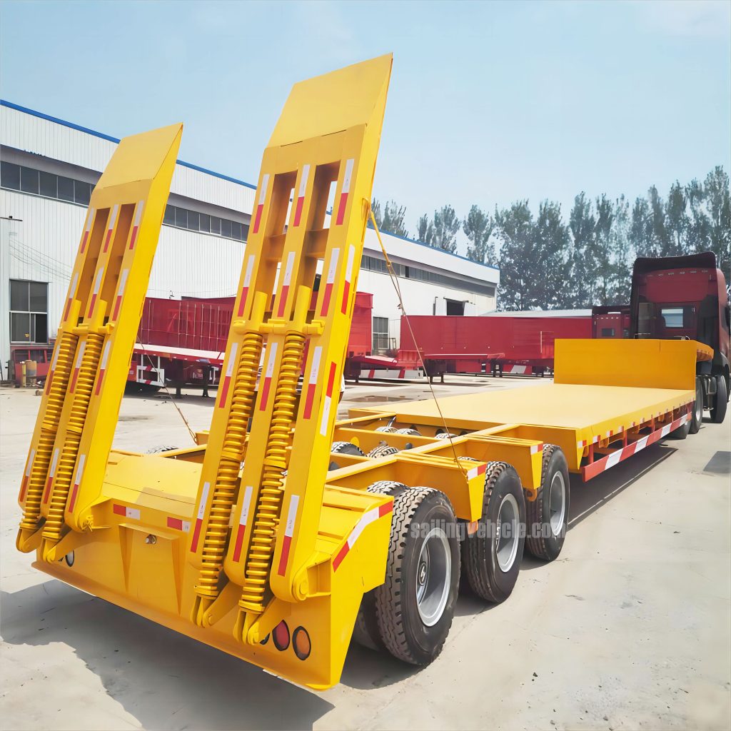 12.5M lowbed semi-trailer