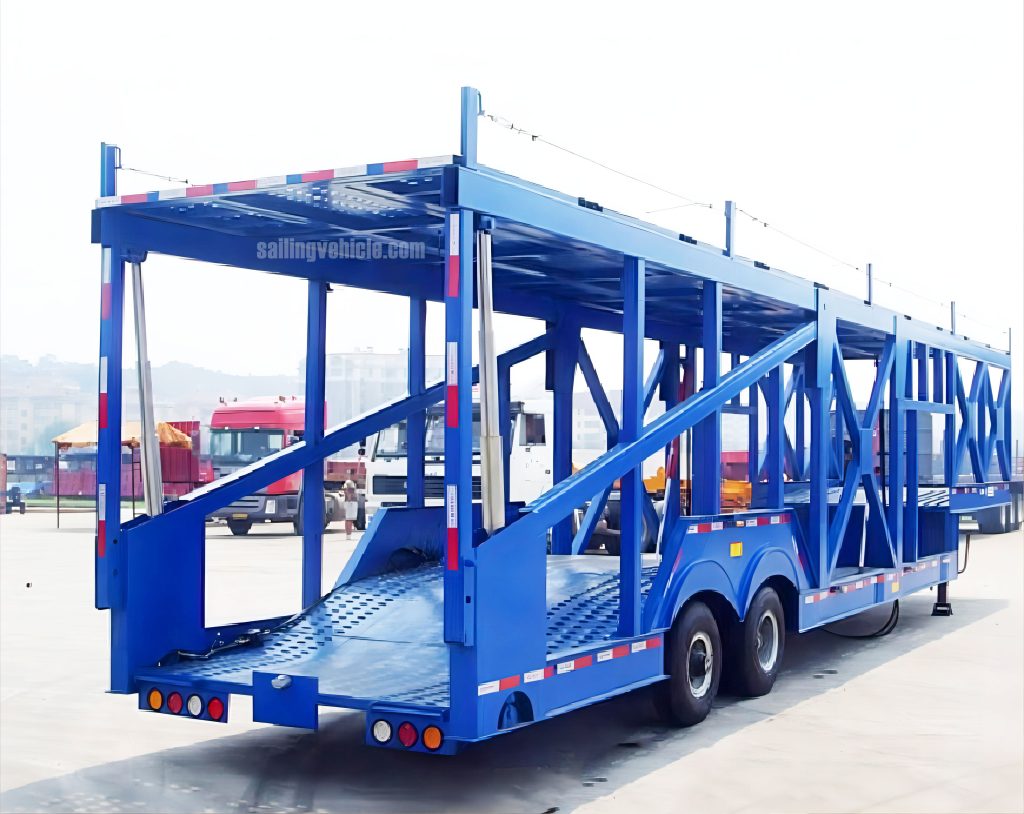 8-unit Car Delivery Carrier Semi-trailer