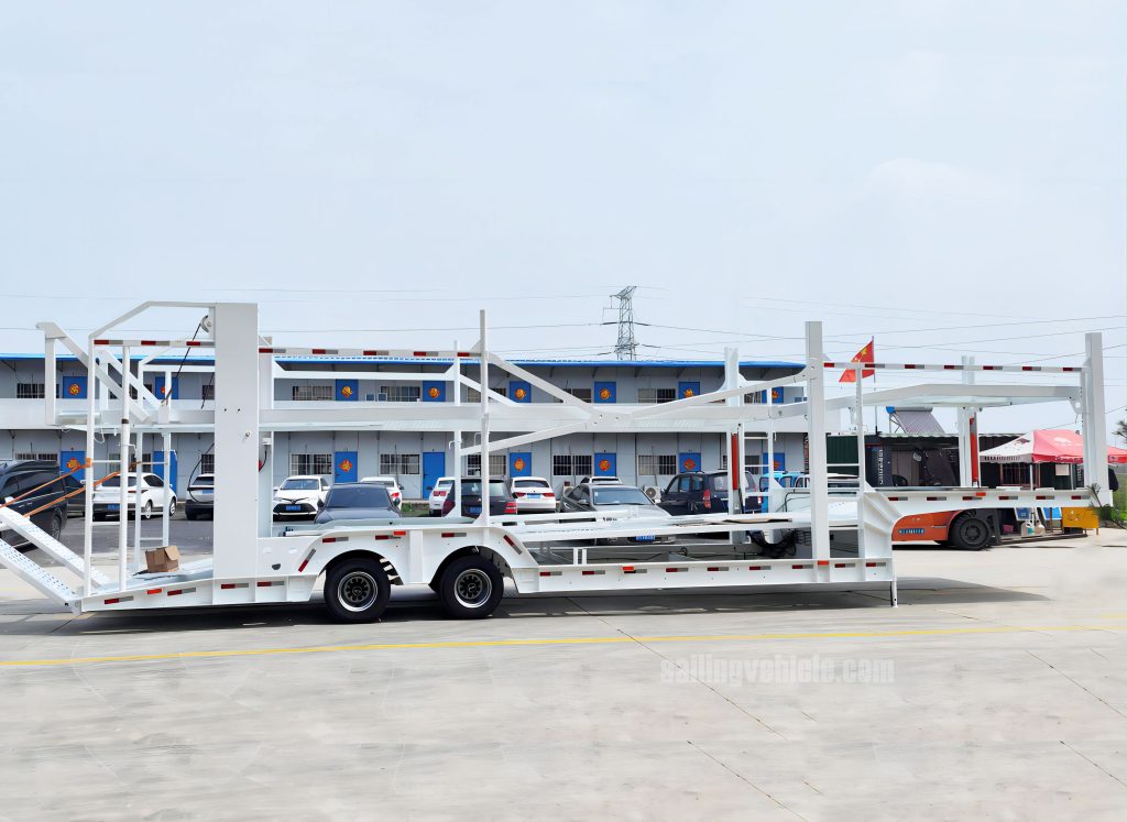 8-unit Car-carrying Semi-trailer