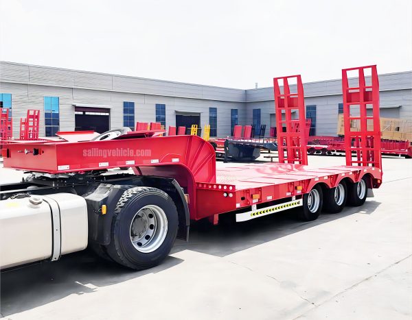 lowbed-semitrailer-truck