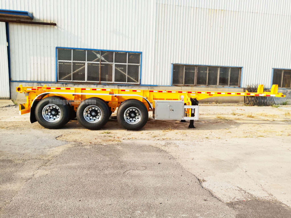 skeleton-semi-trailer