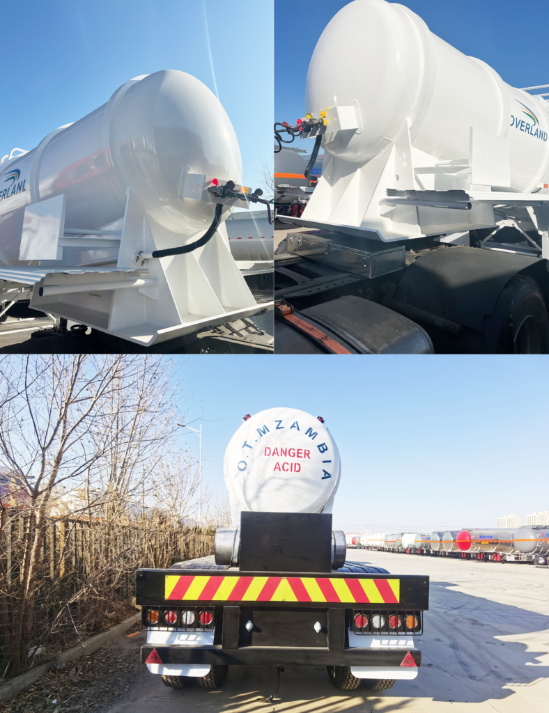 acid tank semitrailer