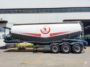 45CBM 3-Axle V-Type Cement Tanker